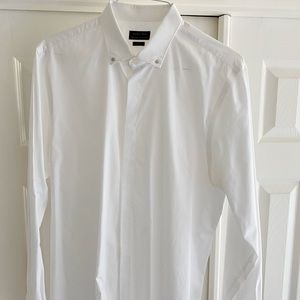 Zara white button down